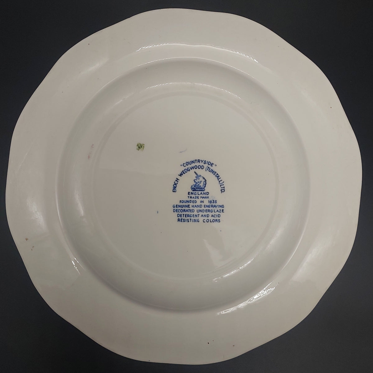 Enoch  プレート5枚セット　ヴィンテージ　イギリス製 Wedgwood Countryside Plate Set Of Vintage Enoch Wedgwood