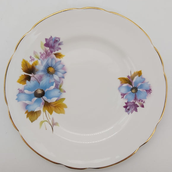 Regency - Blue Flowers A - Side Plate