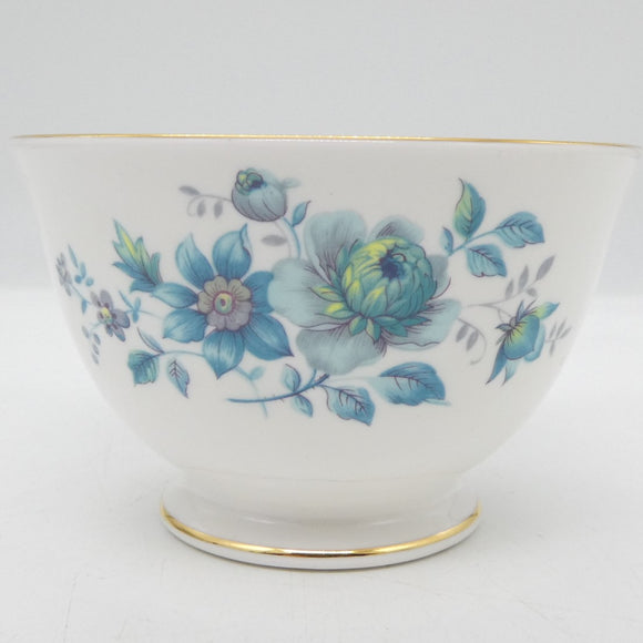 Queen Anne - 8500 Blue Flowers - Sugar Bowl