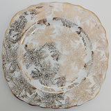 Colclough - Gold Filigree on White - Side Plate