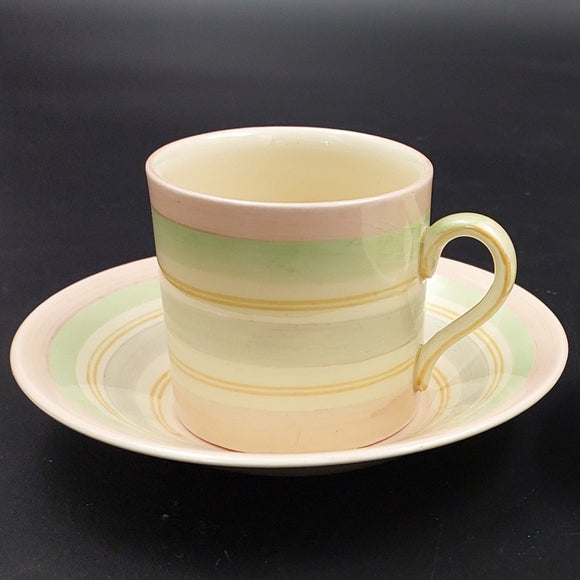 Royal Winton - Pastel Stripes - Demitasse Duo