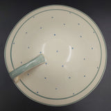 Susie Cooper - 1135 Turquoise Lines and Spots - Lidded Serving Dish