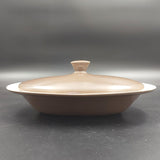 Branksome - Pixie Brown and Sahara - Lidded Serving Dish, Oval