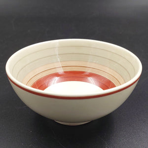 Susie Cooper - Banding, Red 479 - Sugar Bowl, Medium