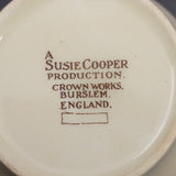 Susie Cooper - Wedding Ring, Red - Sugar Bowl, Small