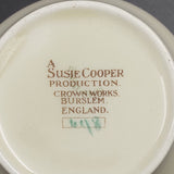 Susie Cooper - 698 Wedding Ring, Blue - Sugar Bowl, Small