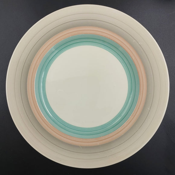 Susie Cooper - 698 Wedding Ring, Blue - Salad Plate