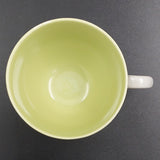 Poole - C103 Lime Yellow and Seagull - Demitasse Cup