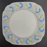 Bell - Blue Floral Border - Side Plate