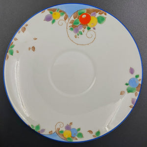 Shelley - Colourful Fruit, S11720 - Saucer
