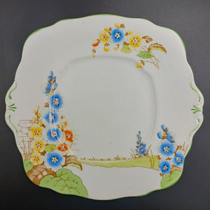 Royal Albert - Delphiniums - Cake Plate