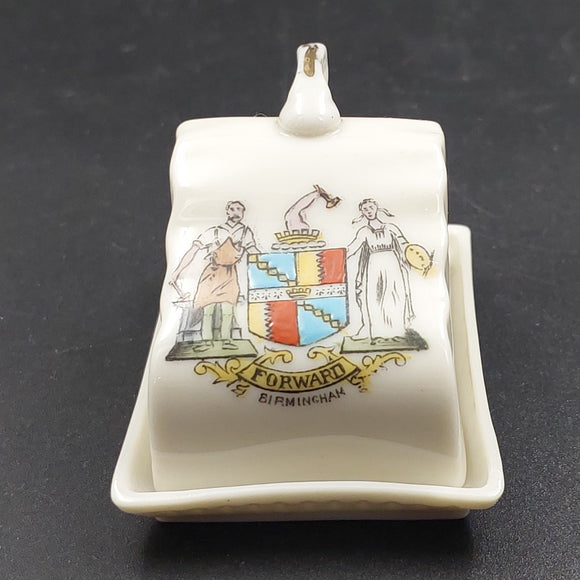 Hoods Crest Ware - Birmingham - Cheese Dish