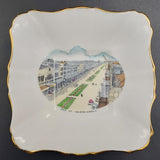 Royal Stafford - Tourist Ware: Dee Street, Invercargill - Square Dish