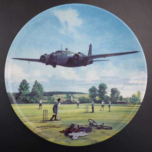 Royal Doulton - Heroes of the Sky: Wellington Over the Boundary - Display Plate