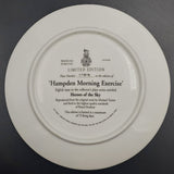 Royal Doulton - Heroes of the Sky: Hampden Morning Exercise - Display Plate