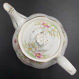 Royal Albert - Pink, White and Blue Flowers - Teapot
