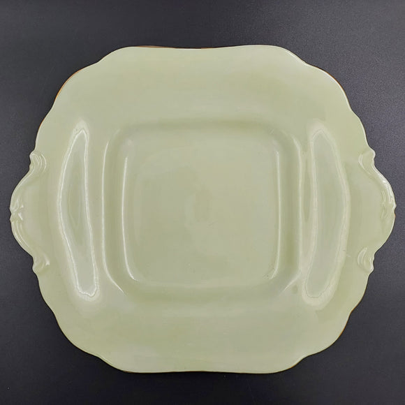 Aynsley - Mint Green - Cake Plate