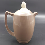 Branksome - Pixie Brown and Sahara - Coffee/Hot Water Pot, Round Spout