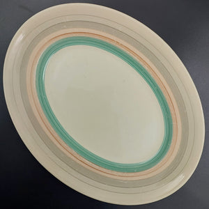 Susie Cooper - Banding, Blue 698 - Platter, Small