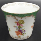 Unmarked Vintage - Floral Sprays and Green Border - Small Bowl