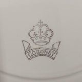 Crown Lynn Coronet - Fragonard Courting Couple - Pink Rimmed Display Plate