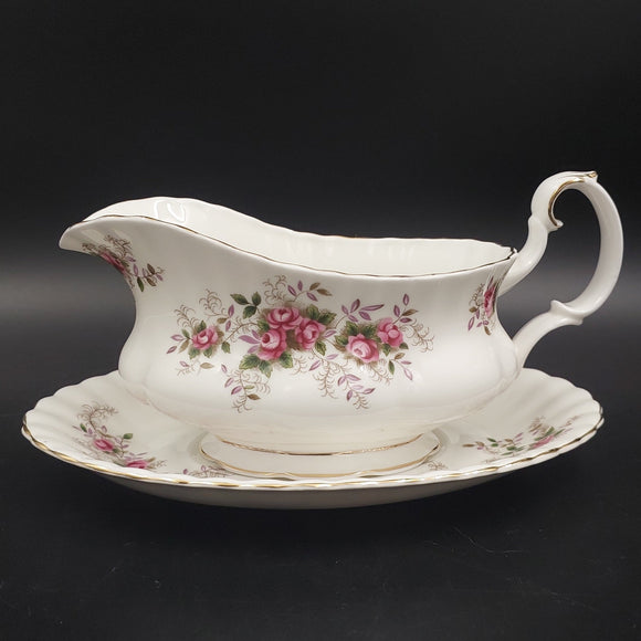 Royal Albert - Lavender Rose - Gravy Boat and Saucer