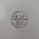 Colclough - Gold Filigree with Light Blue Band, 6608 - 20-piece Tea Set