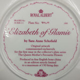 Royal Albert - Queen Mother's Favourites: Elizabeth of Glamis - Display Plate