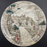 British Anchor - Country Cottage, Hand-coloured - Salad Plate