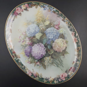 Lena Liu's Floral Cameos: Treasured - Oval Display Plate