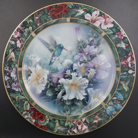 Lena Liu's Hummingbird Treasury: The Broad-billed Hummingbird - Display Plate