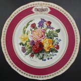 Royal Worcester - Royal Horticultural Show: 1982 "Maytime in Chelsea" - Display Plate