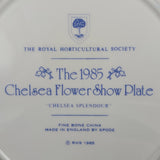 Spode - Royal Horticultural Show: 1985 "Chelsea Splendour" - Display Plate