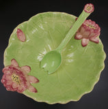 Shorter & Son - Water Lily - Serving Bowl with Salad Fork