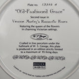 W.S. George - Vieonne Morley: Old-fashioned Grace - Display Plate