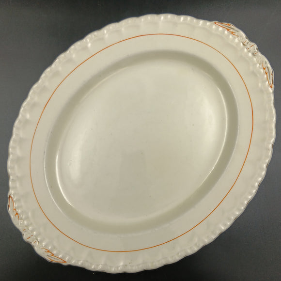 Grindley - Orange Stripe - Platter