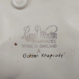 Royal Winton - Golden Rhapsody - Long Dish