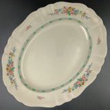 J & G Meakin - Small Floral Sprays - Platter, Medium