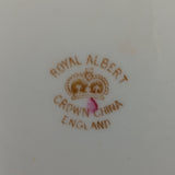 Royal Albert - Hand-painted Pink and Yellow Flowers - Cake Plate