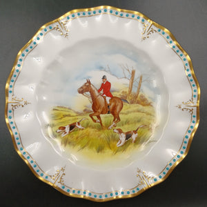 Royal Crown Derby - Hunting Scene - Display Plate
