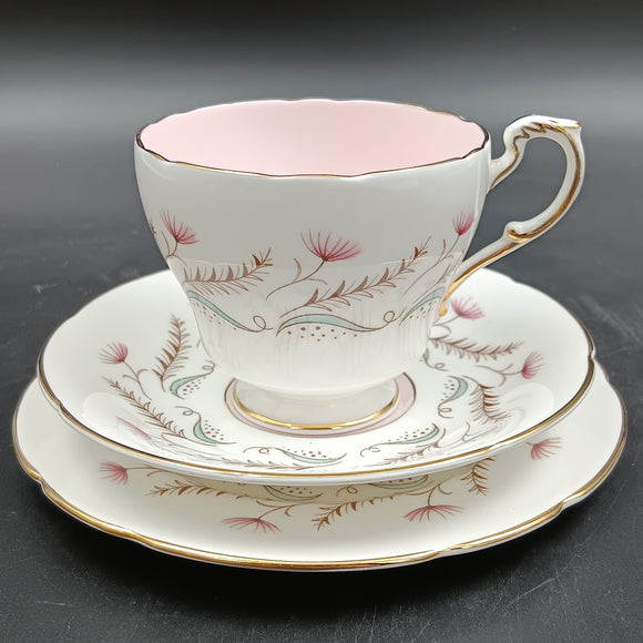 Paragon - Pink Flowers with Pink Interior, 4417 - Trio
