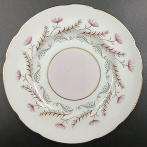 Paragon - Pink Flowers with Pink Interior, 4417 - Side Plate