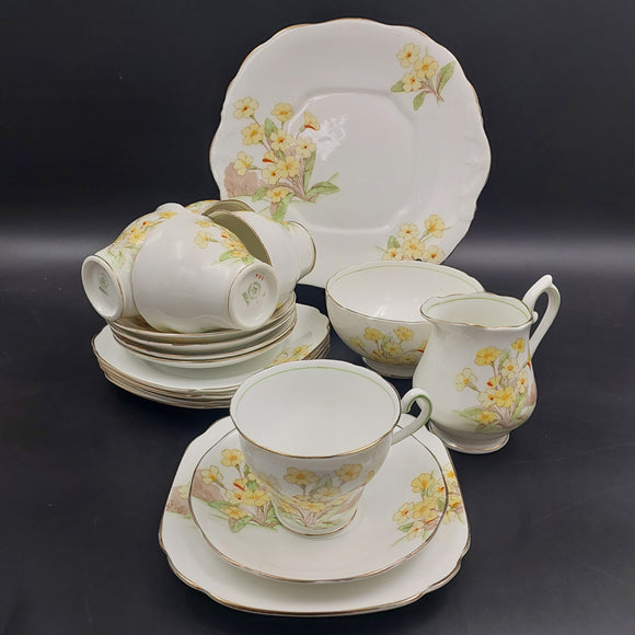 Salisbury - Primroses, 789 - 18-piece Tea Set