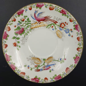 Blyth Porcelain Co Diamond China - Chelsea Birds - Saucer