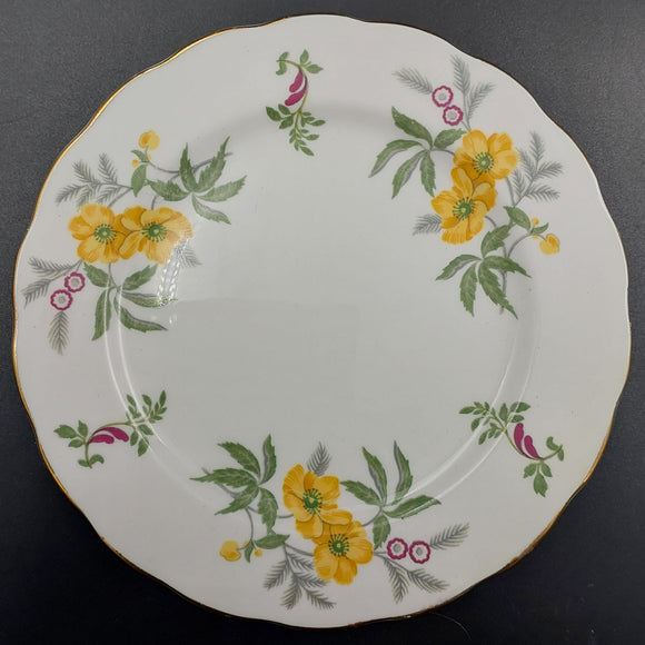 Colclough - Yellow Flowers, 1945 - Side Plate