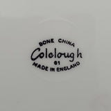 Colclough - Gold Filigree on Pink - Saucer