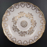 Colclough - Gold Filigree on Pink - Duo