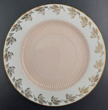 Colclough - Gold Filigree with Ribbed Pink - Trio
