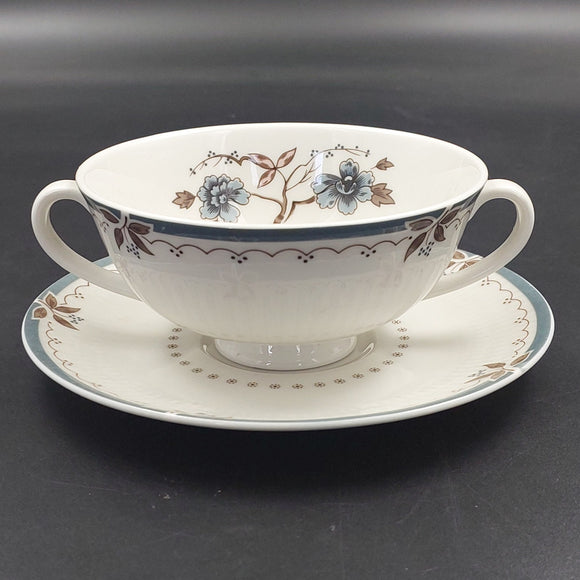 Royal Doulton - TC1005 Old Colony - Soup Bowl and Saucer