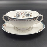 Royal Doulton - Old Colony, TC1005 - Soup Bowl and Saucer